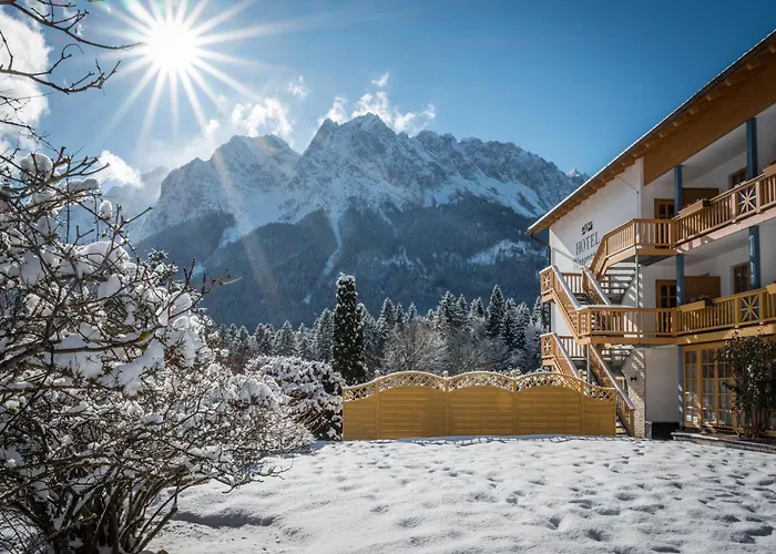 Romantik Alpenhotel Waxenstein Hotell Grainau